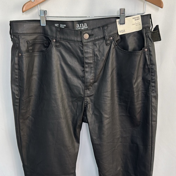 ❤️3/$30 a.n.a High Rise Skinny Dark Rinse Denim Jeans NWT - Picture 2 of 12